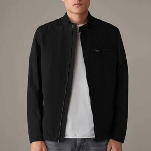 Good Man Brand Cotton Blend Racer Jacket